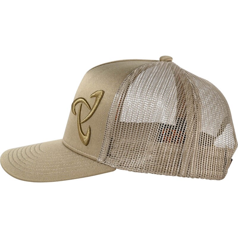 Spinner Trucker Hat - Coyote (Profile)